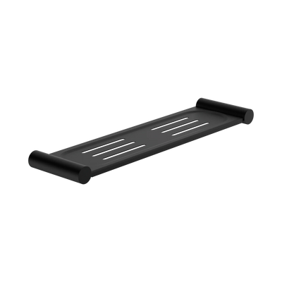 Nero New Mecca Metal Shower Shelf, Matte Black
