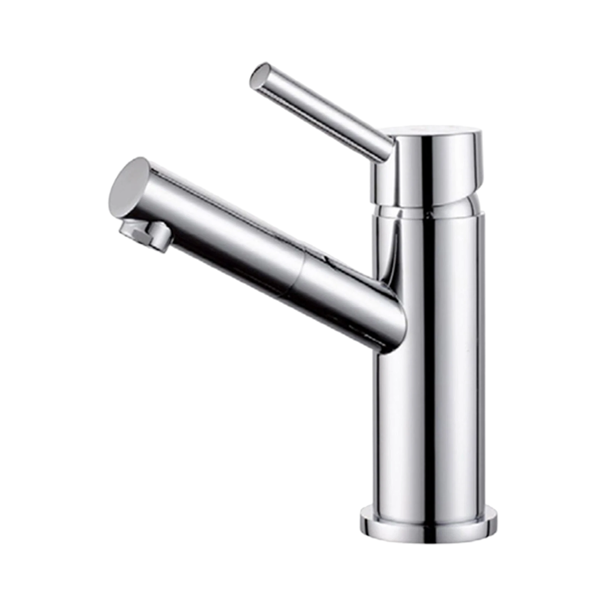 Nero Dolce Basin Mixer Angle Spout, Chrome