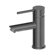 Nero Dolce Basin Mixer Straight Spout, Gun Metal