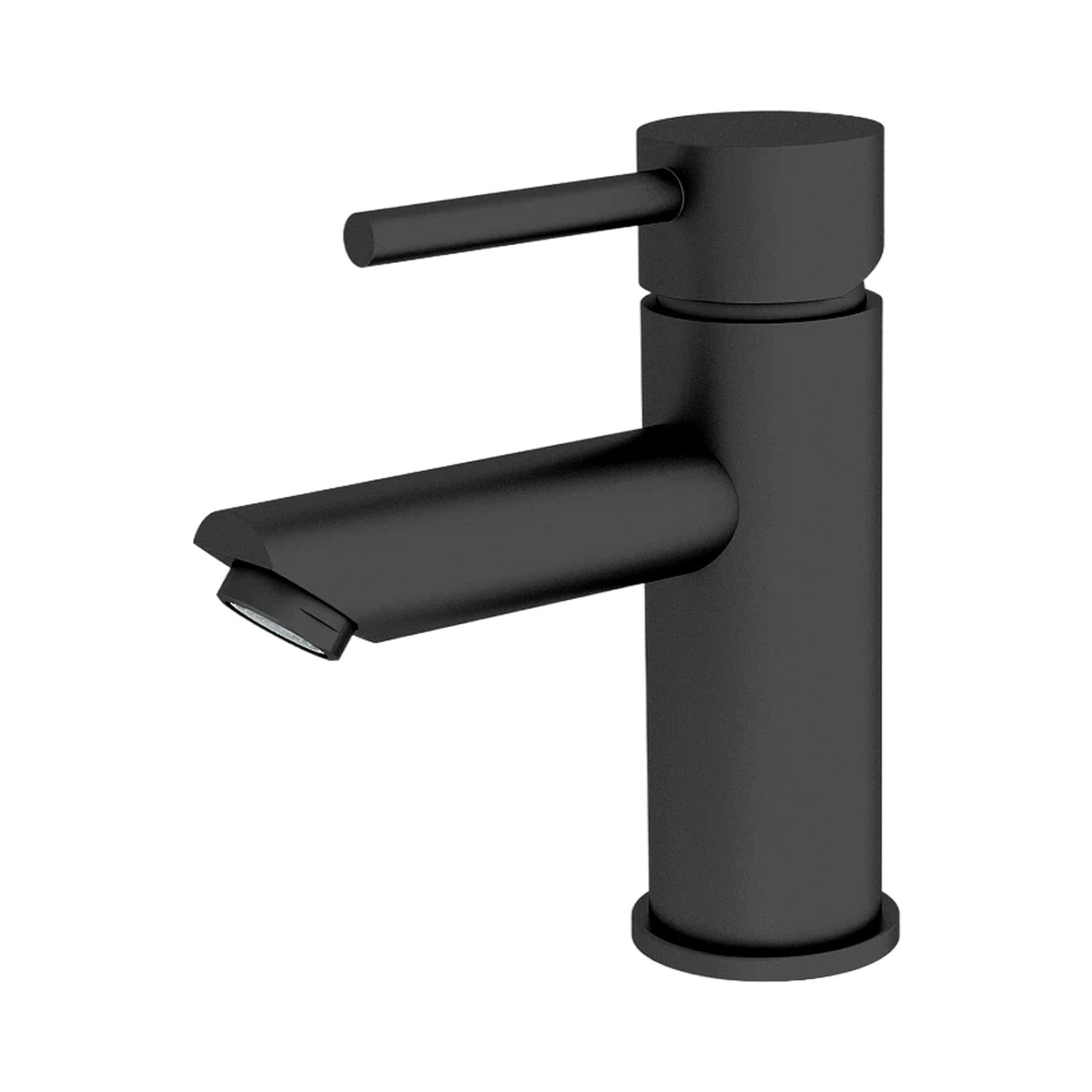 Nero Dolce Basin Mixer Straight Spout, Matte Black