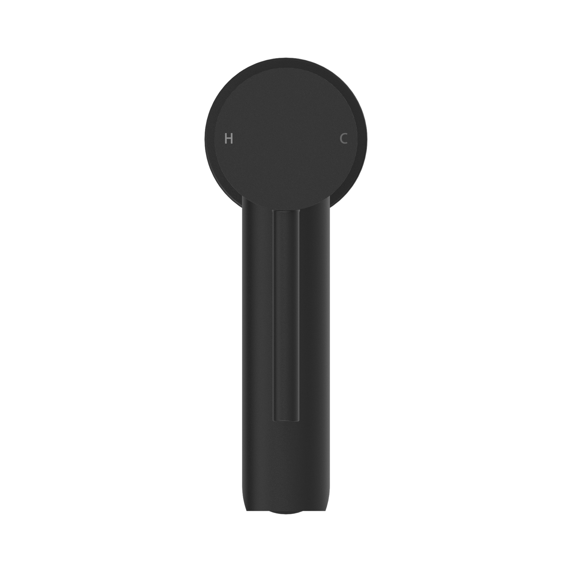 Nero Dolce Basin Mixer Straight Spout, Matte Black