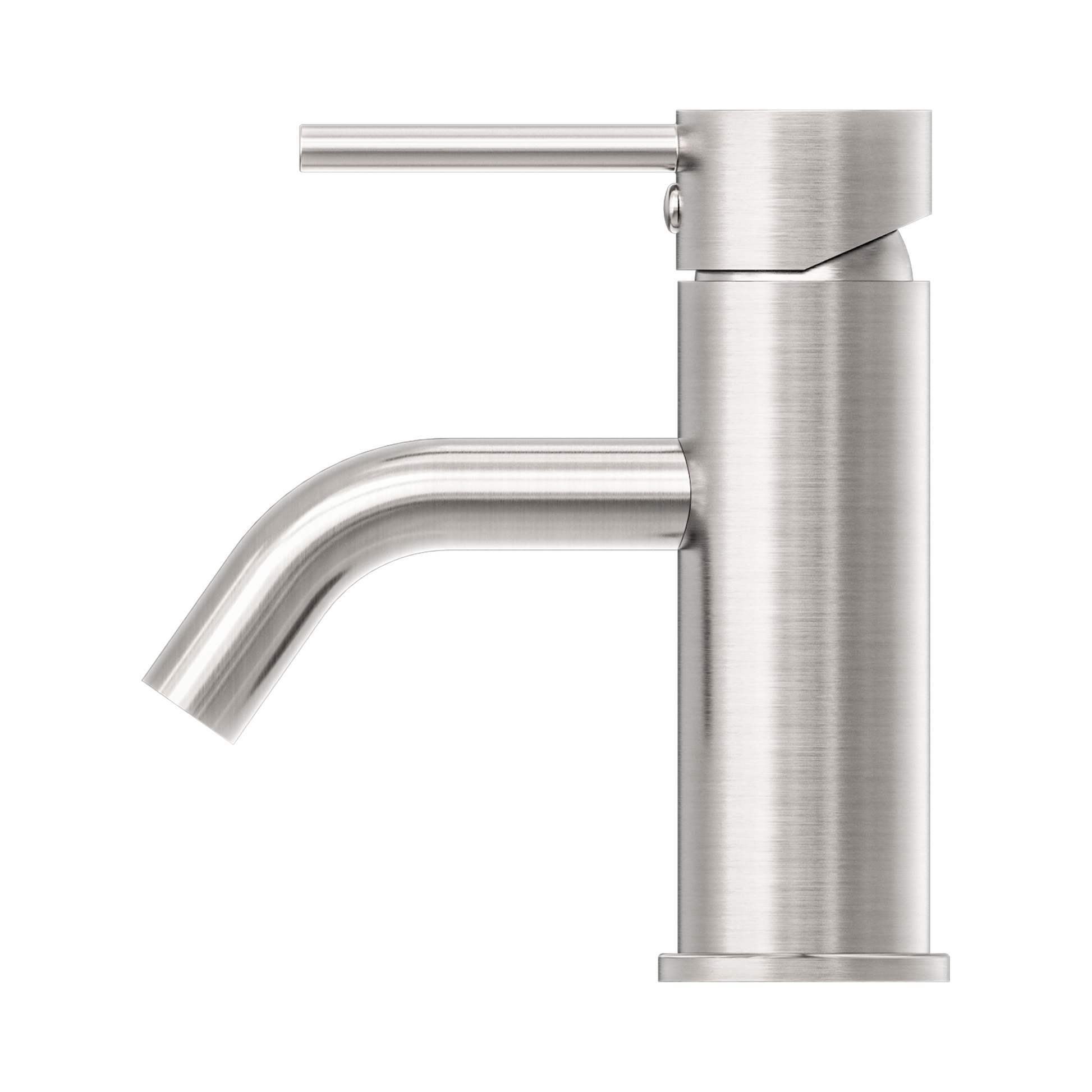 Nero Dolce Basin Mixer Stylish Spout, Brushed Nickel