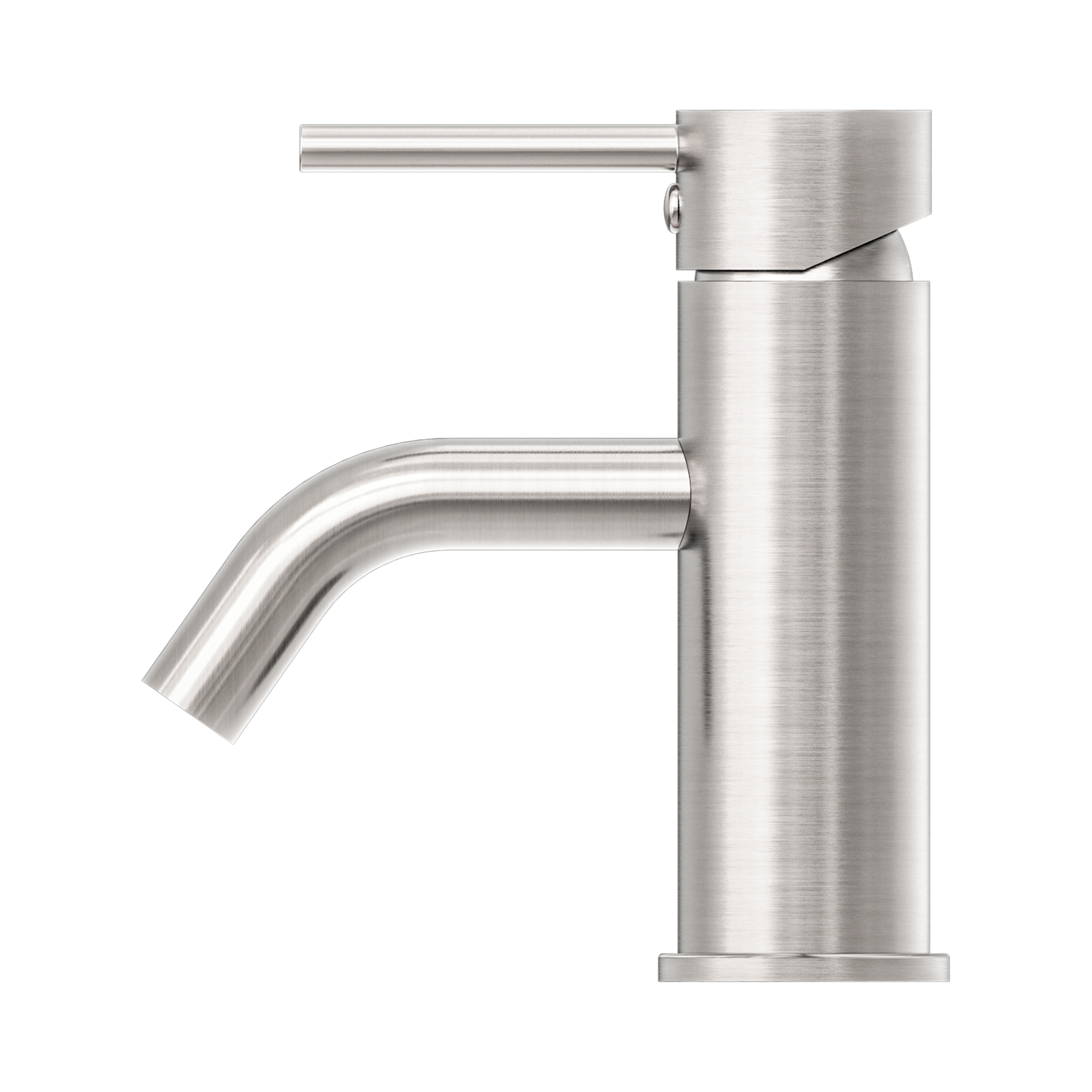 Nero Dolce Basin Mixer Stylish Spout, Brushed Nickel