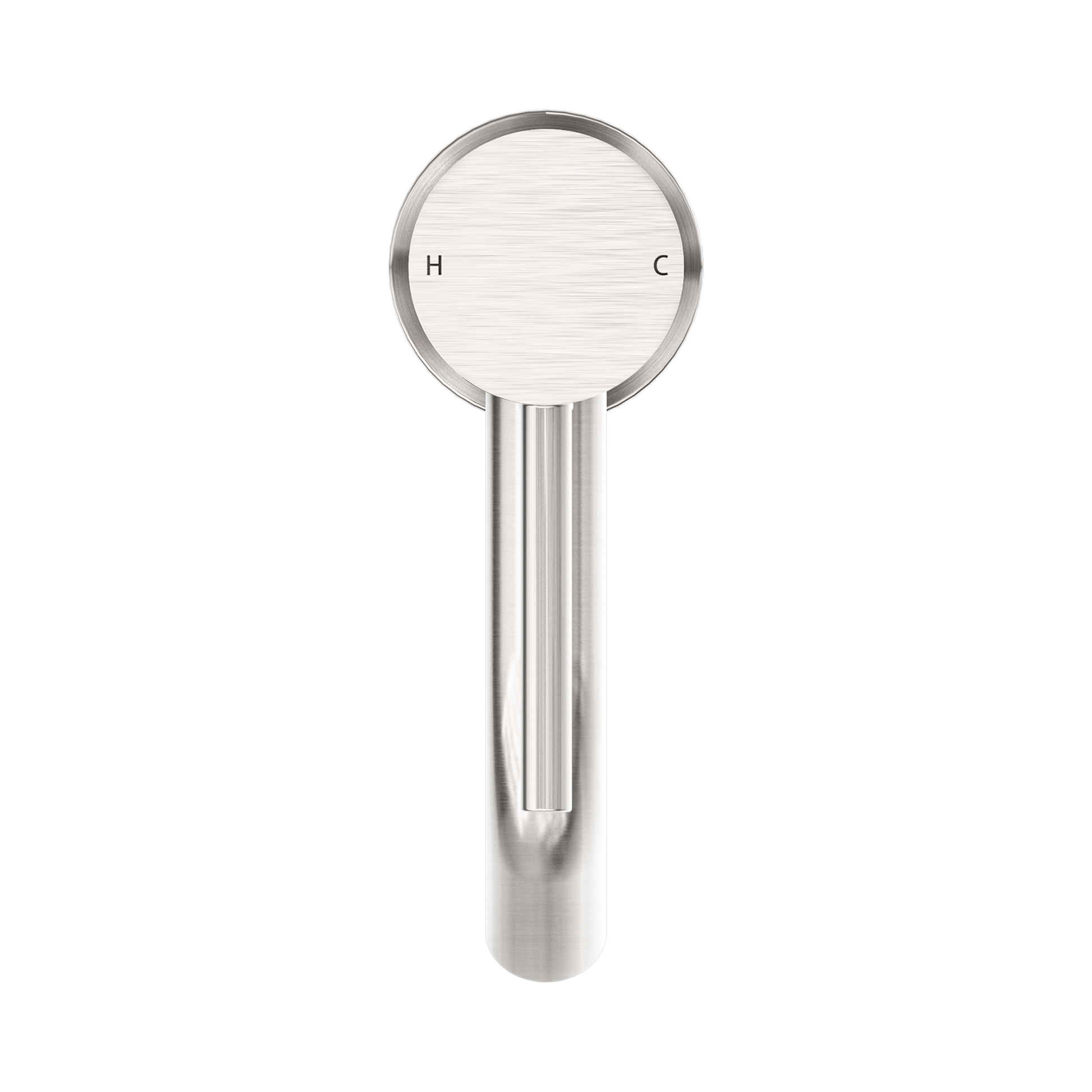 Nero Dolce Basin Mixer Stylish Spout, Brushed Nickel