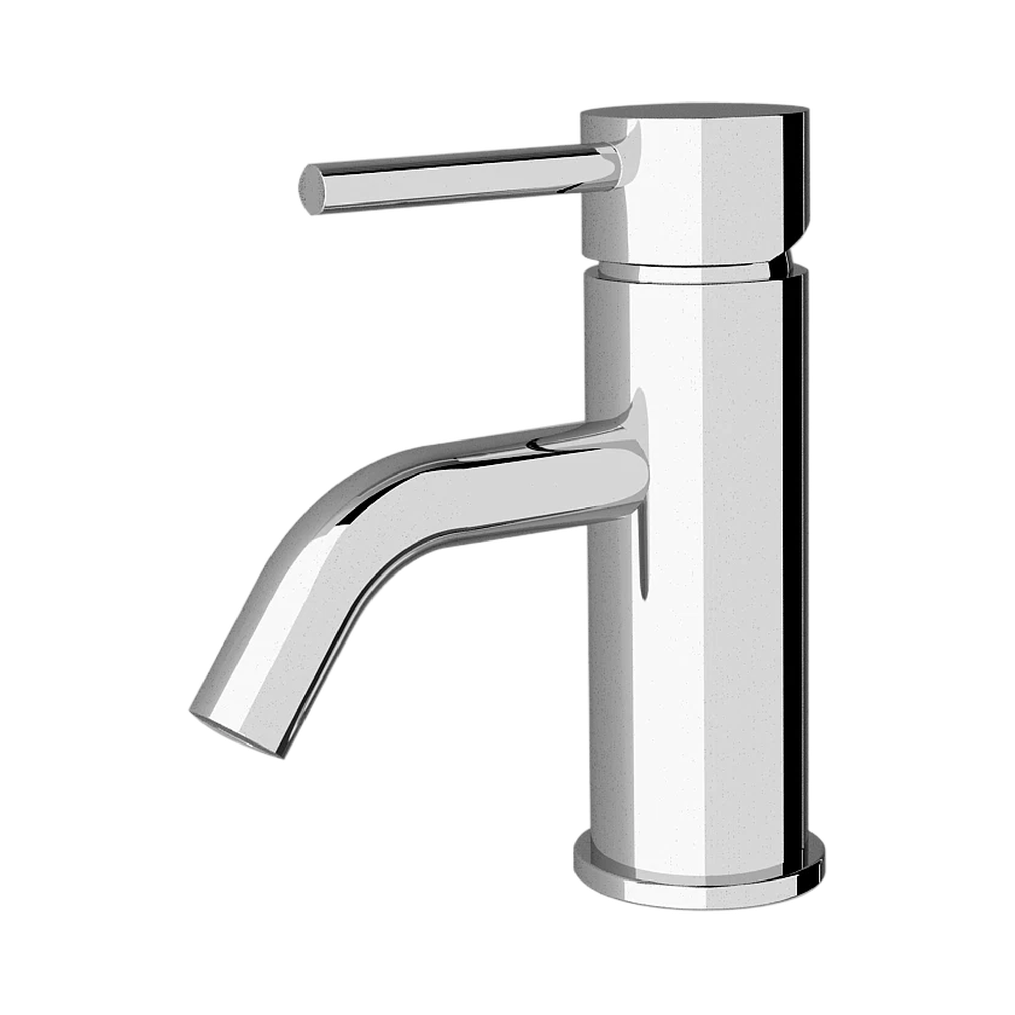 Nero Dolce Basin Mixer Stylish Spout, Chrome