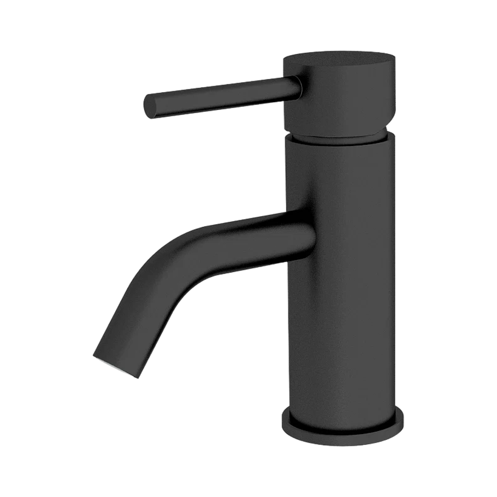 Nero Dolce Basin Mixer Stylish Spout, Matte Black