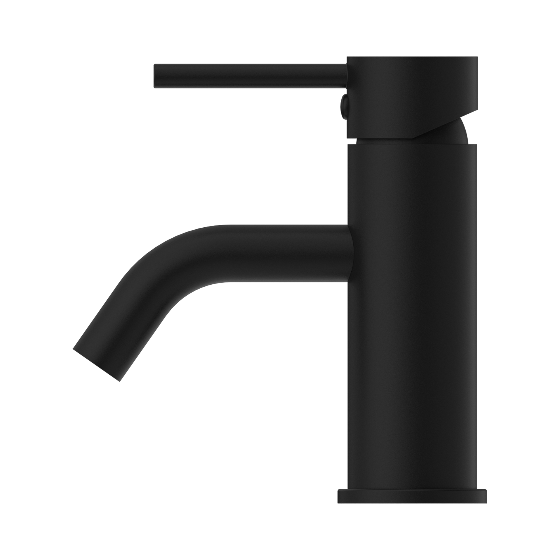 Nero Dolce Basin Mixer Stylish Spout, Matte Black