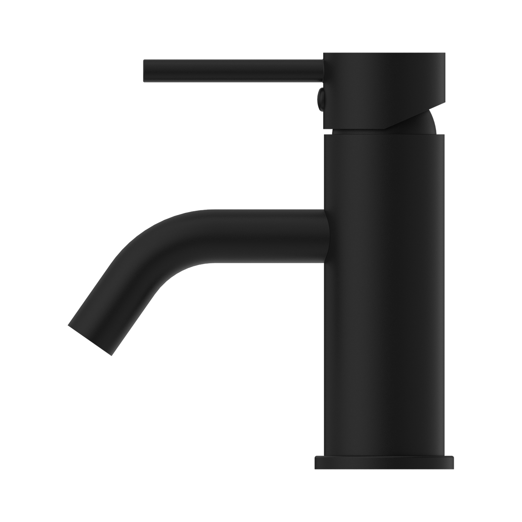 Nero Dolce Basin Mixer Stylish Spout, Matte Black