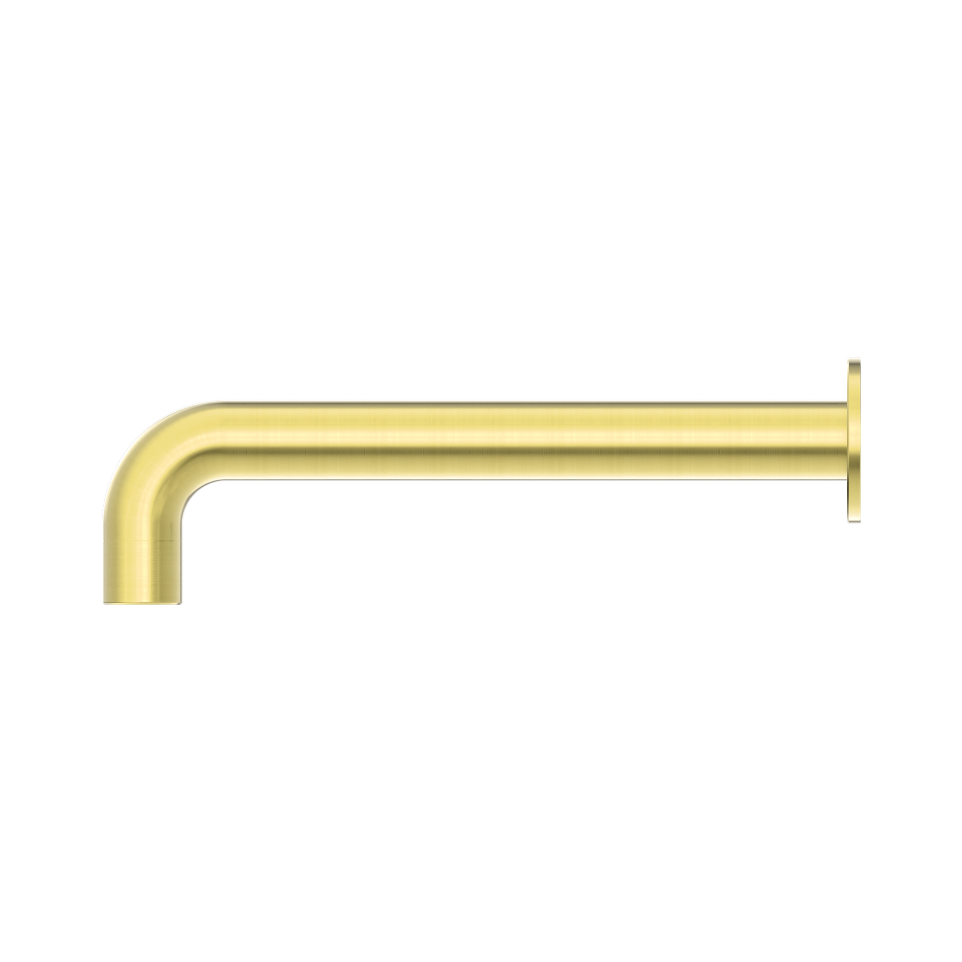 Nero Dolce Basin/Bath Spout Only 215mm, Brushed Gold