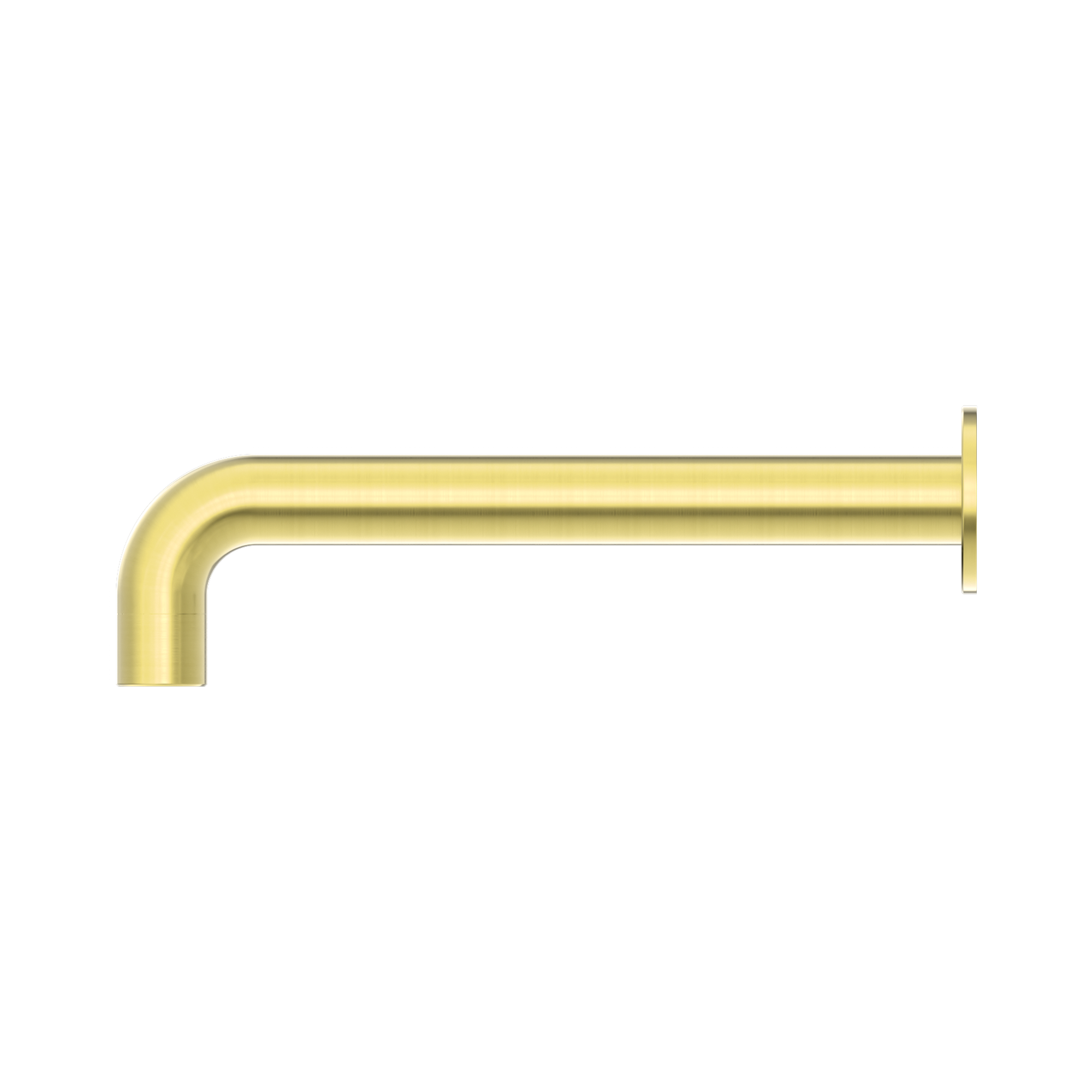 Nero Dolce Basin/Bath Spout Only 215mm, Brushed Gold