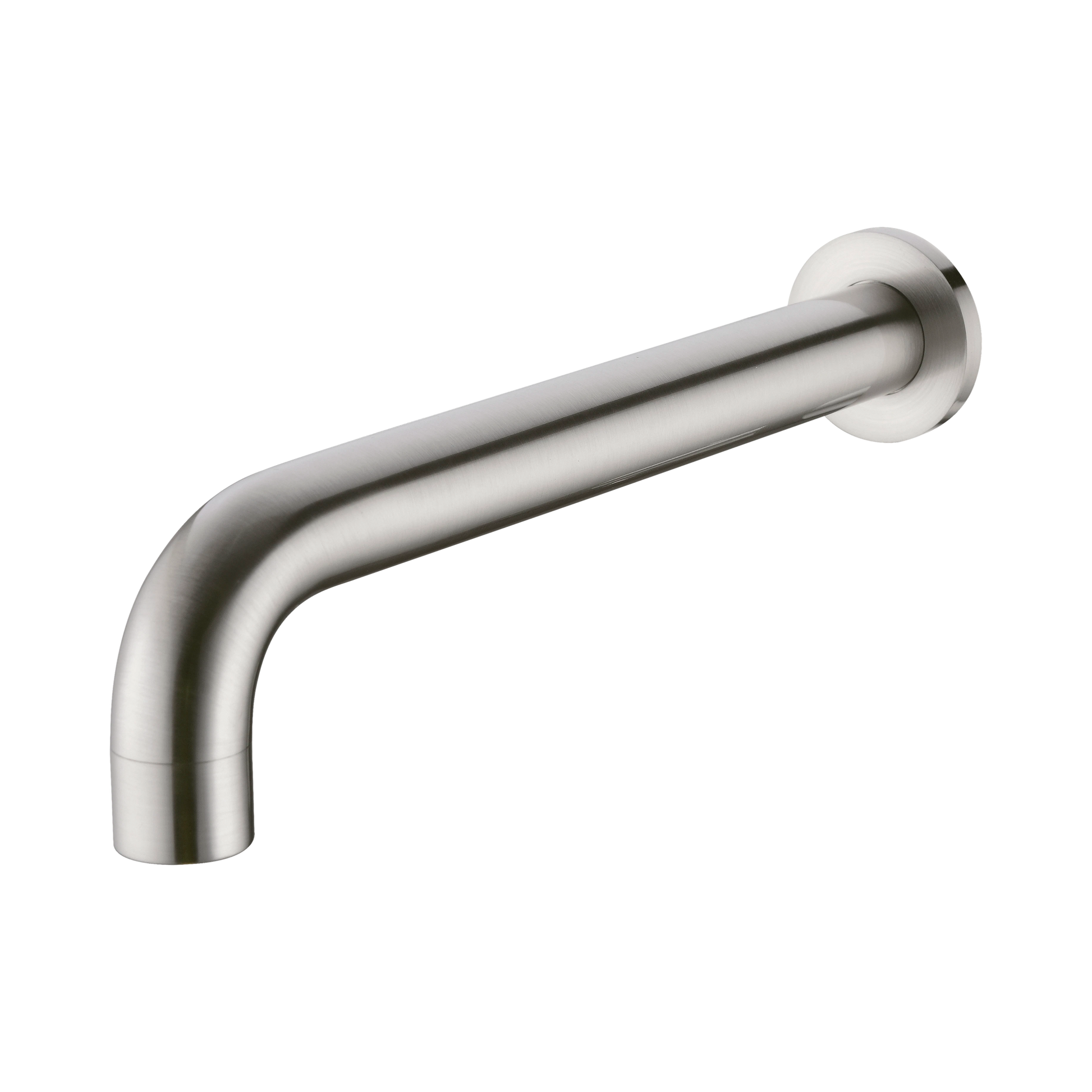 Nero Dolce Basin/Bath Spout Only 215mm, Brushed Nickel