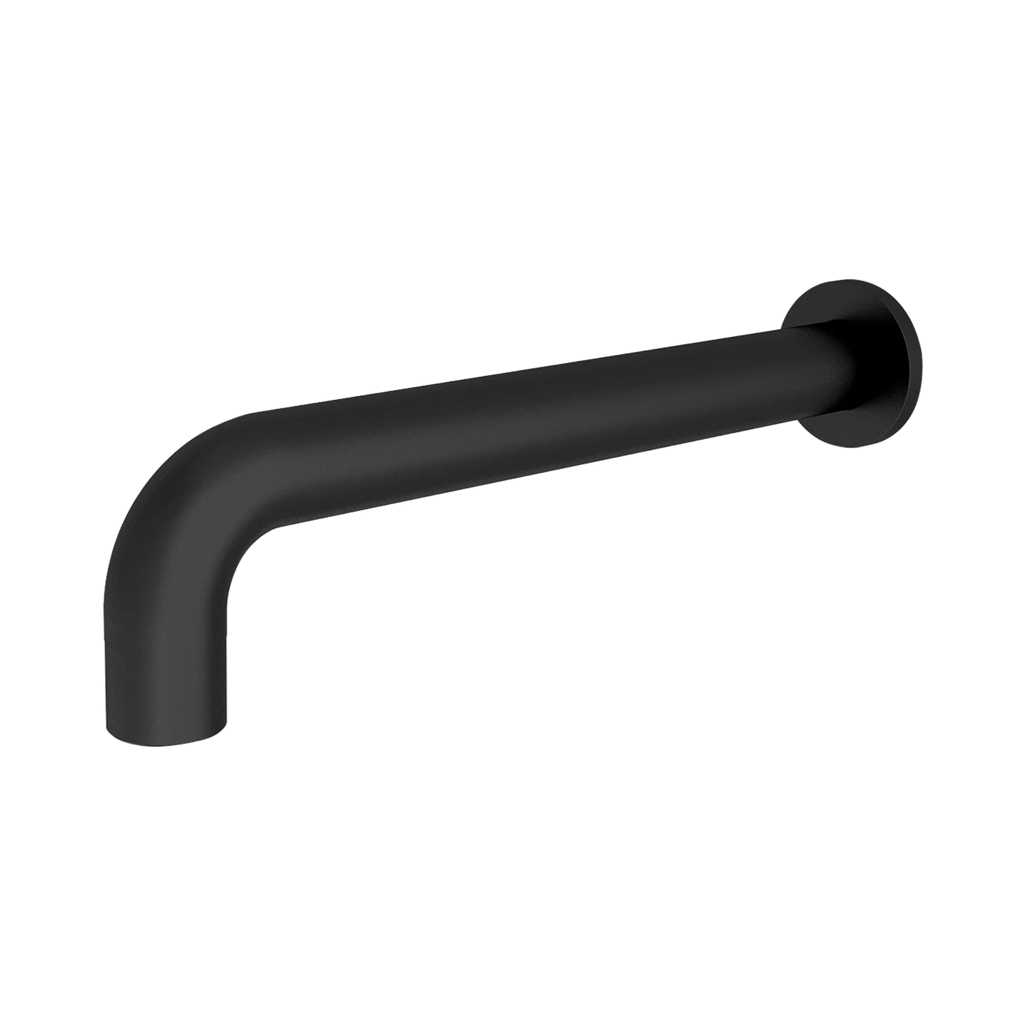 Nero Dolce Basin/Bath Spout Only 215mm, Matte Black