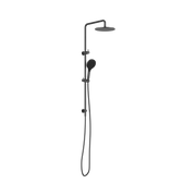 Nero Round Twin Shower With Air Shower II, Gun Metal