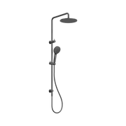 Nero Round Twin Shower, Gun Metal