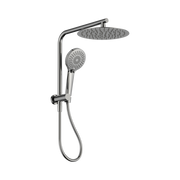 Nero Mecca 2 In 1 Twin Shower, Chrome