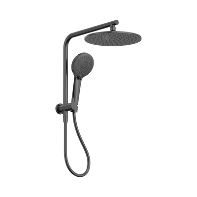 Nero Mecca 2 In 1 Twin Shower, Gun Metal
