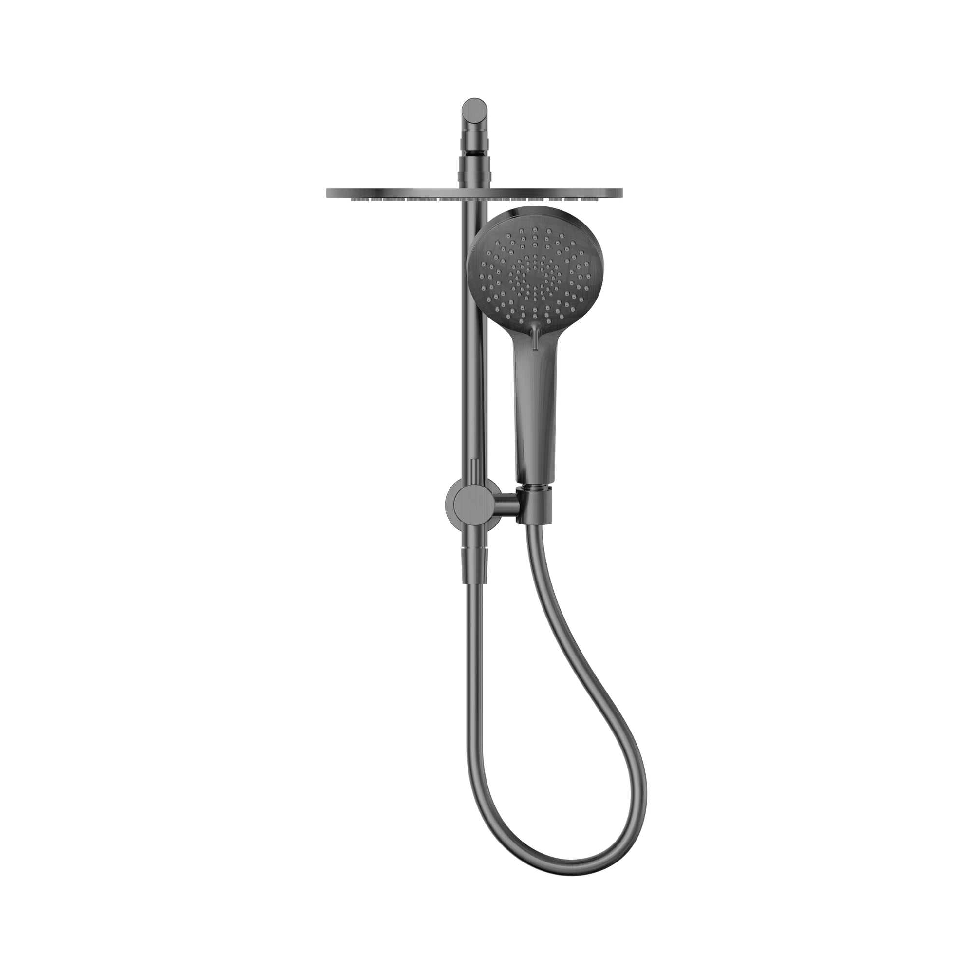 Nero Mecca 2 In 1 Twin Shower, Gun Metal