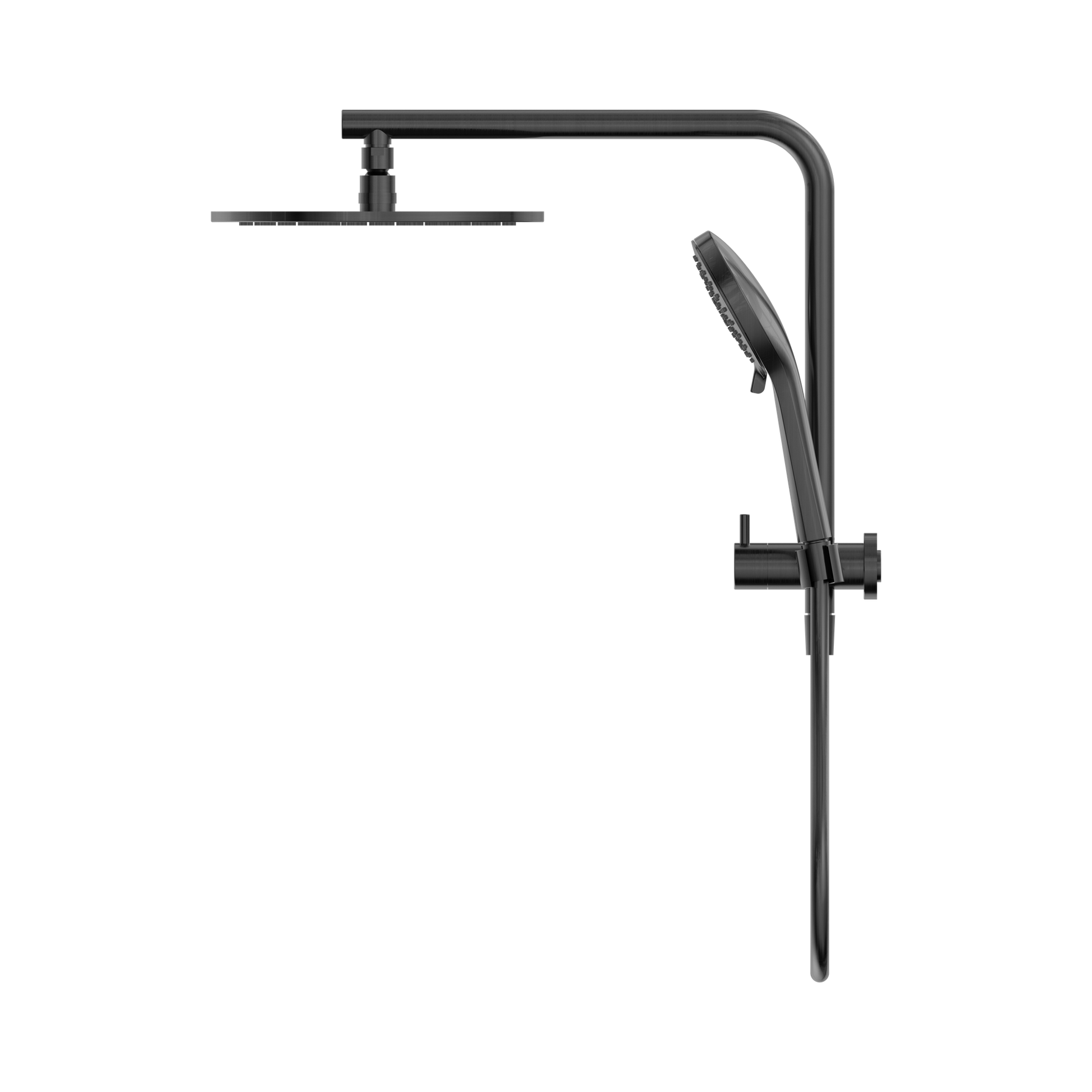 Nero Mecca 2 In 1 Twin Shower, Gun Metal