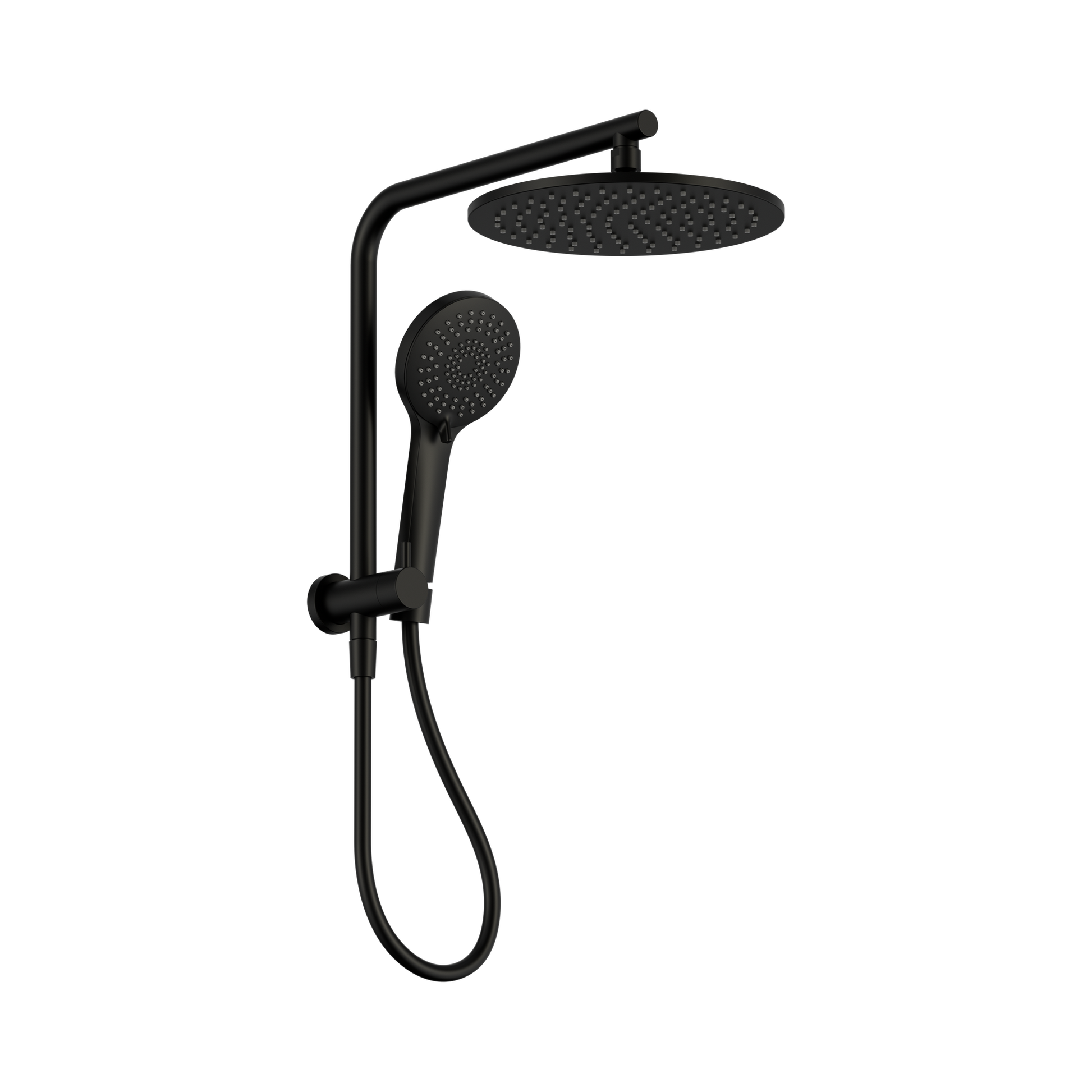 Nero Mecca 2 In 1 Twin Shower, Matte Black