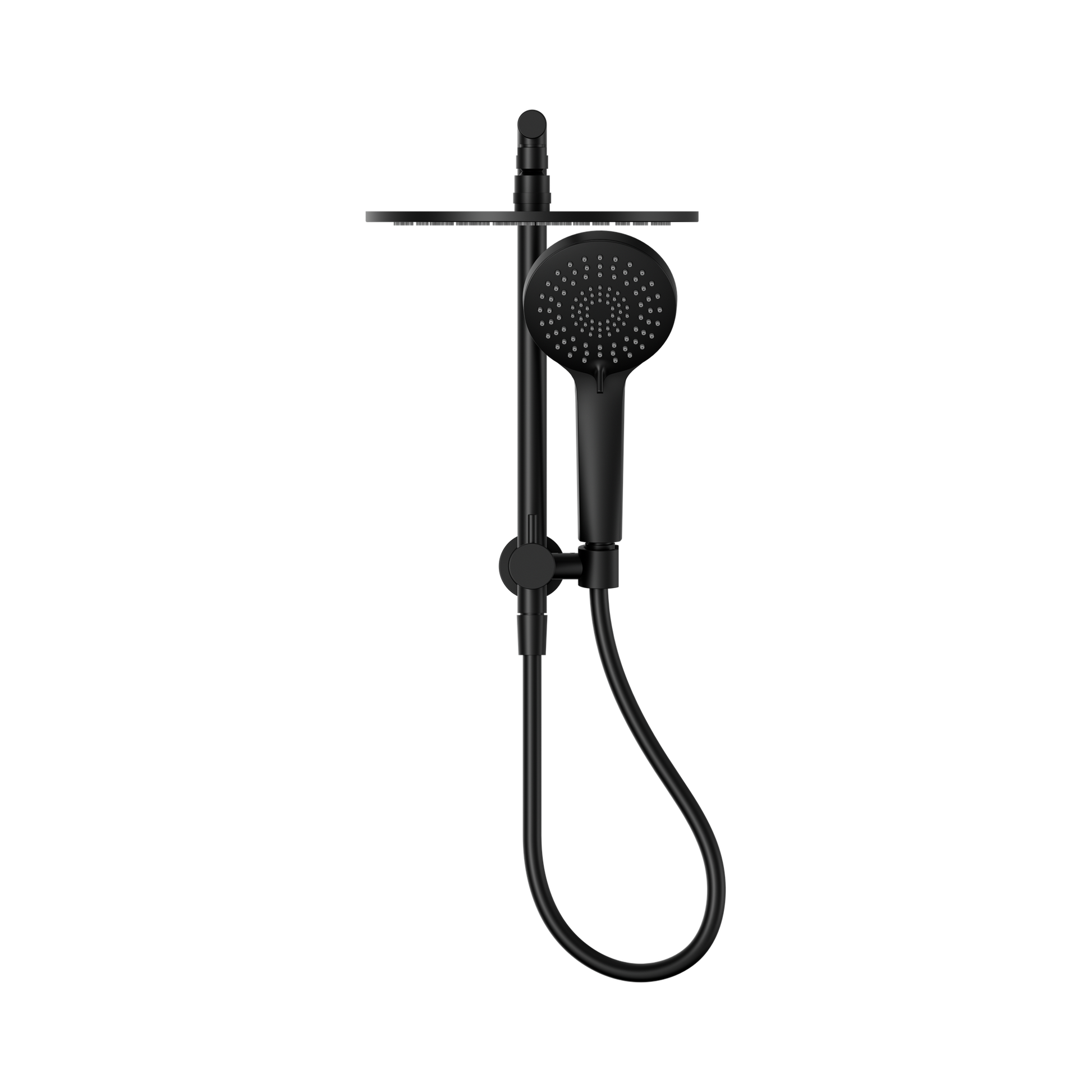 Nero Mecca 2 In 1 Twin Shower, Matte Black