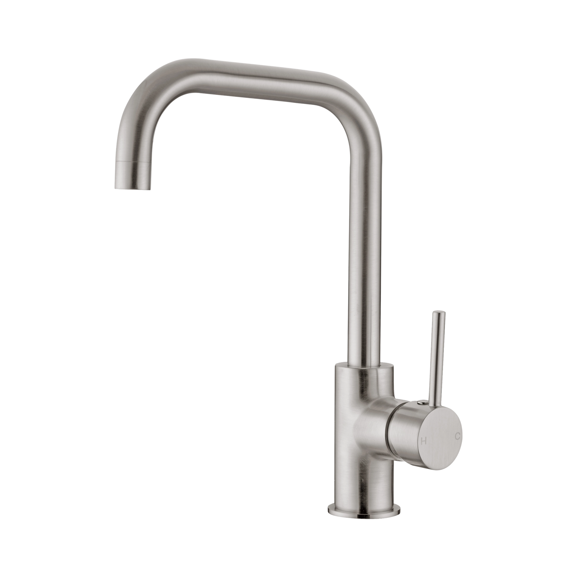 Nero Dolce Kitchen Mixer Square Shape, Brushed Nickel