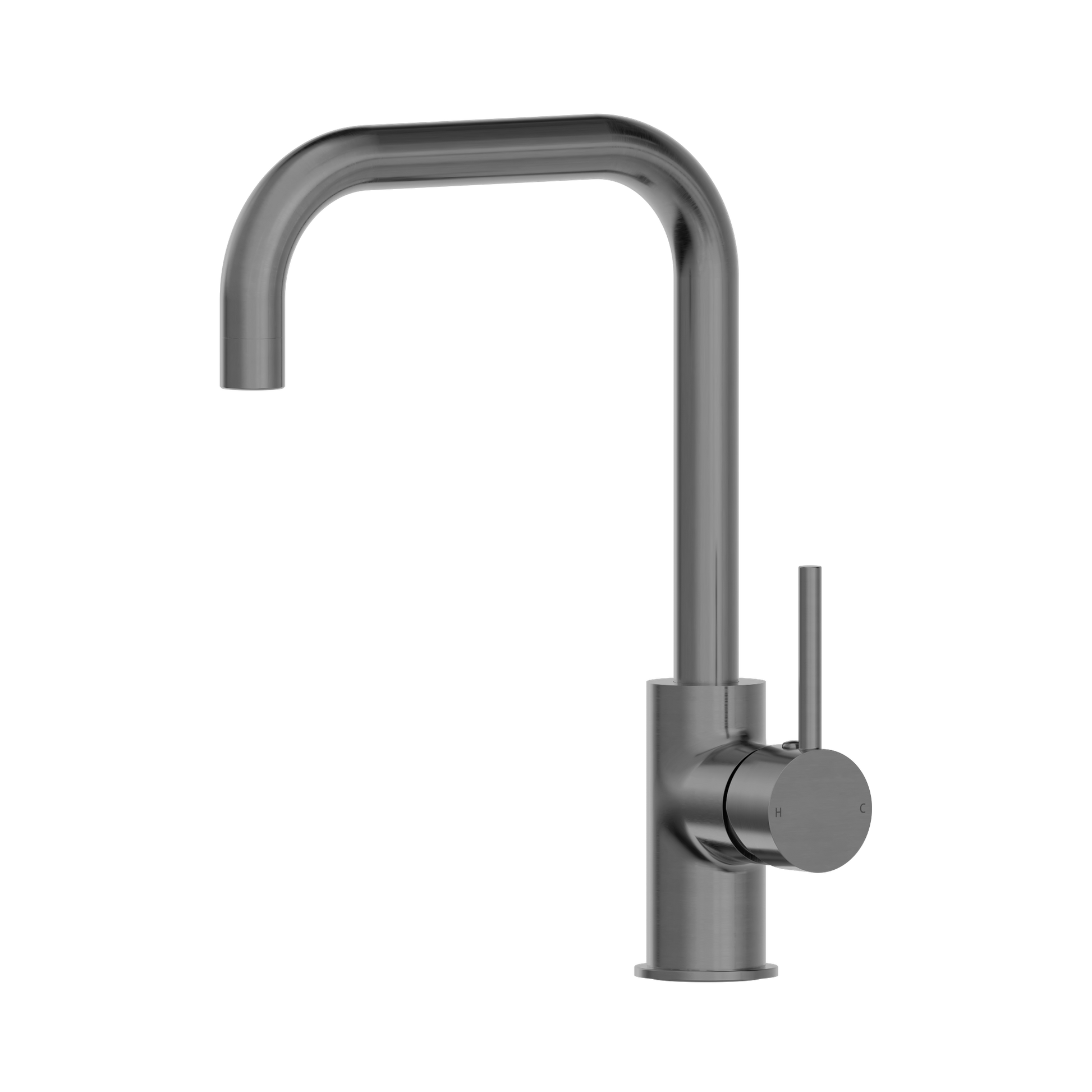 Nero Dolce Kitchen Mixer Square Shape, Gun Metal
