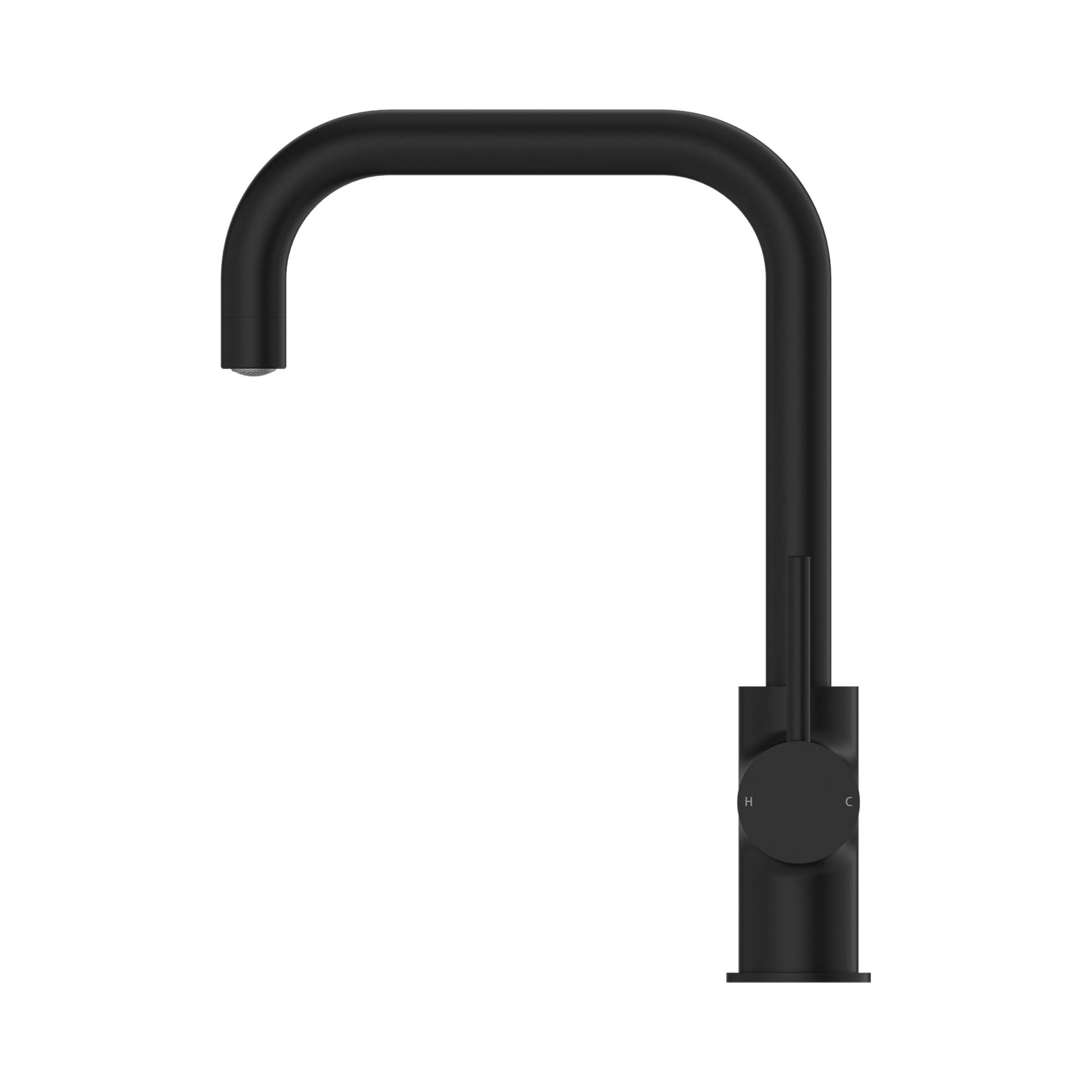 Nero Dolce Kitchen Mixer Square Shape, Matte Black