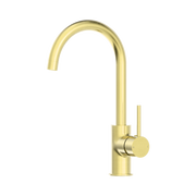 Nero Dolce Kitchen Mixer Gooseneck, Brushed Gold