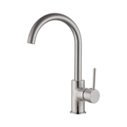 Nero Dolce Kitchen Mixer Gooseneck, Brushed Nickel