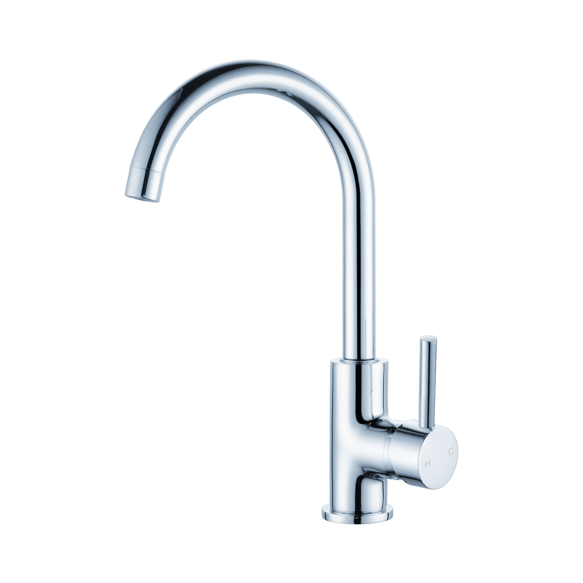 Nero Dolce Kitchen Mixer Gooseneck, Chrome
