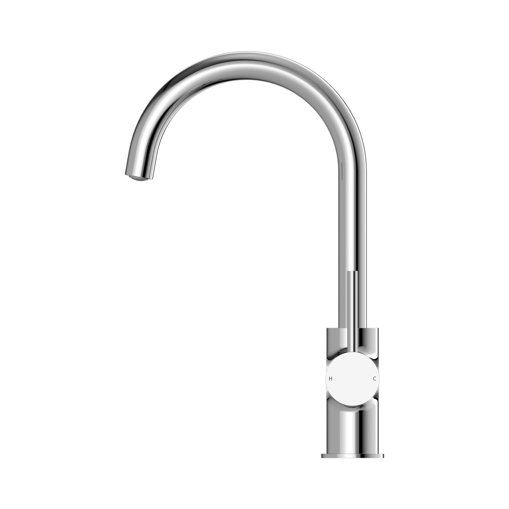 Nero Dolce Kitchen Mixer Gooseneck, Chrome