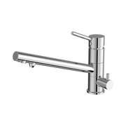 Nero Dolce Three-Way Kitchen Mixer, Chrome