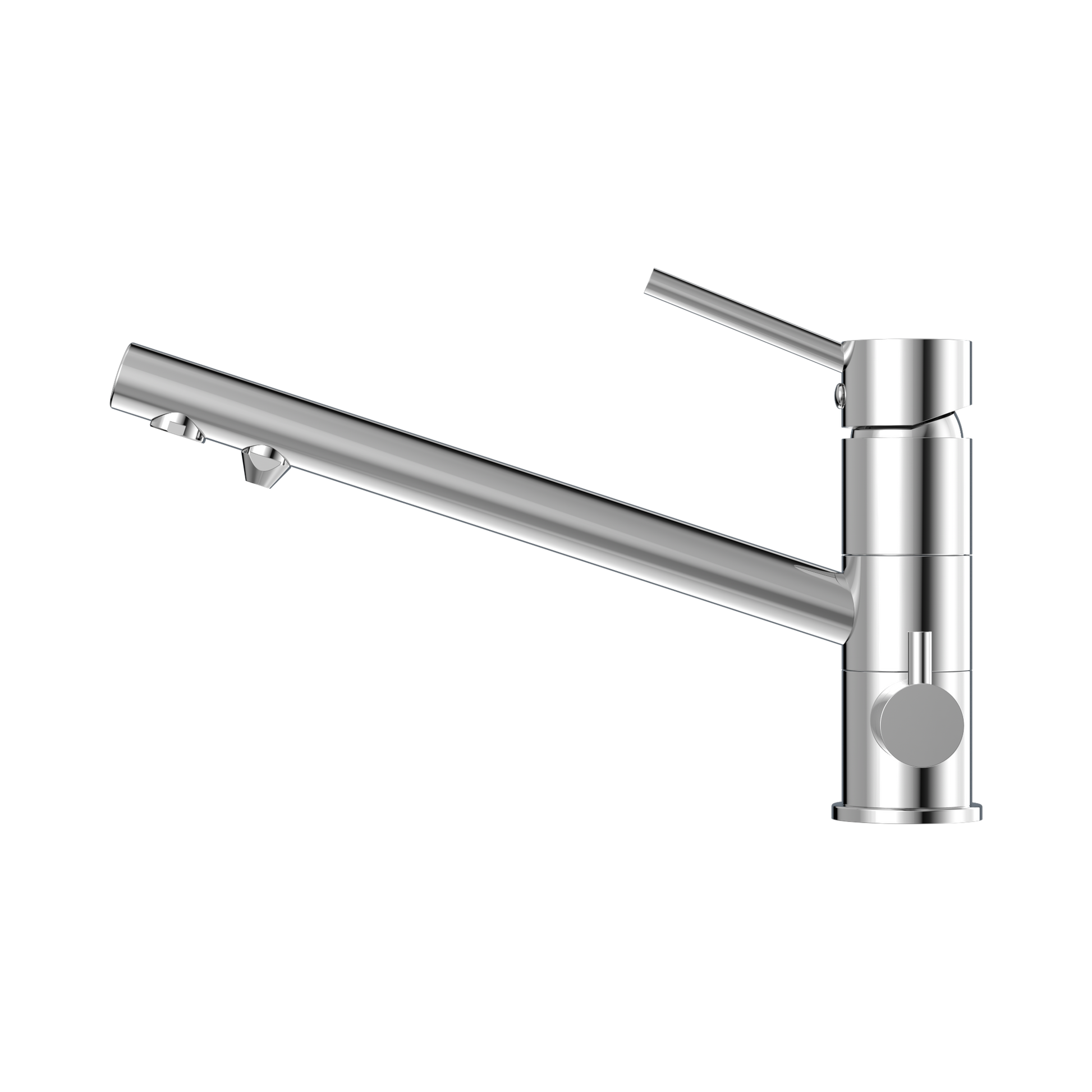 Nero Dolce Three-Way Kitchen Mixer, Chrome