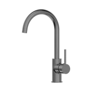 Nero Dolce Kitchen Mixer Gooseneck, Gun Metal