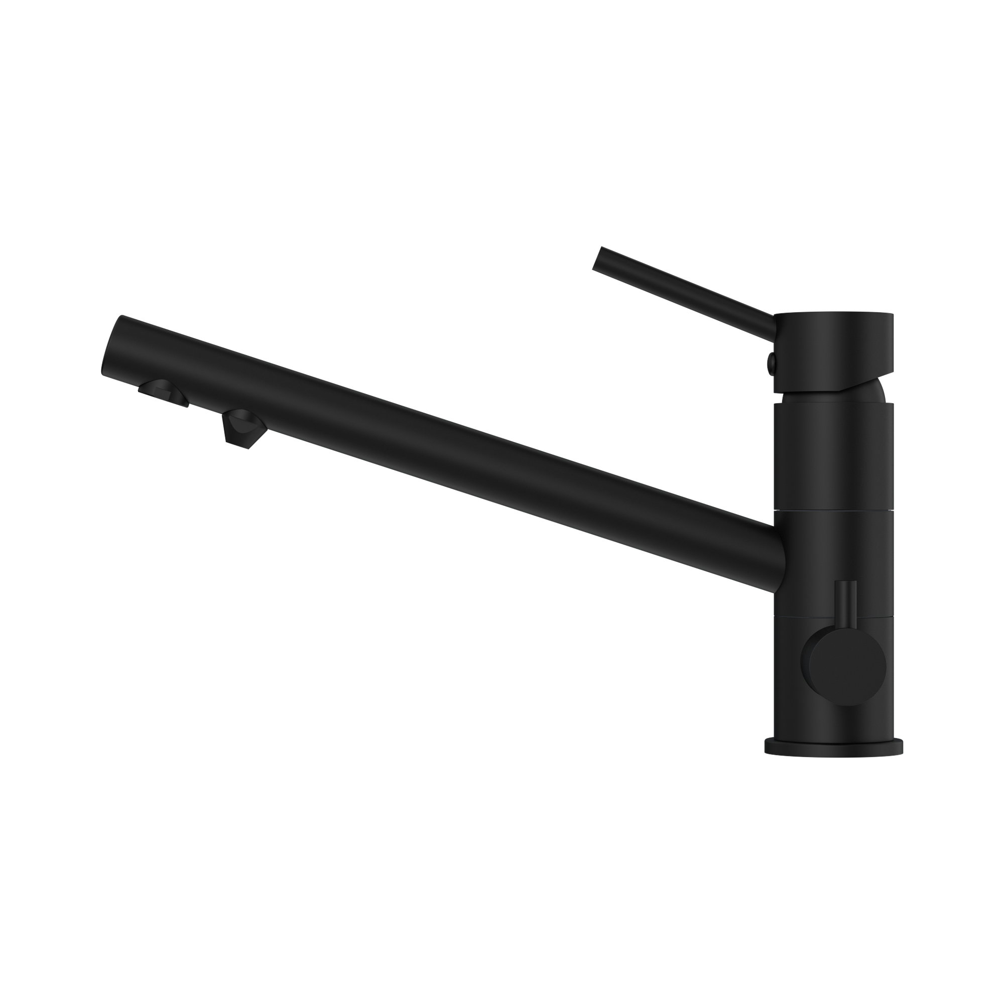 Nero Dolce Three-Way Kitchen Mixer, Matte Black