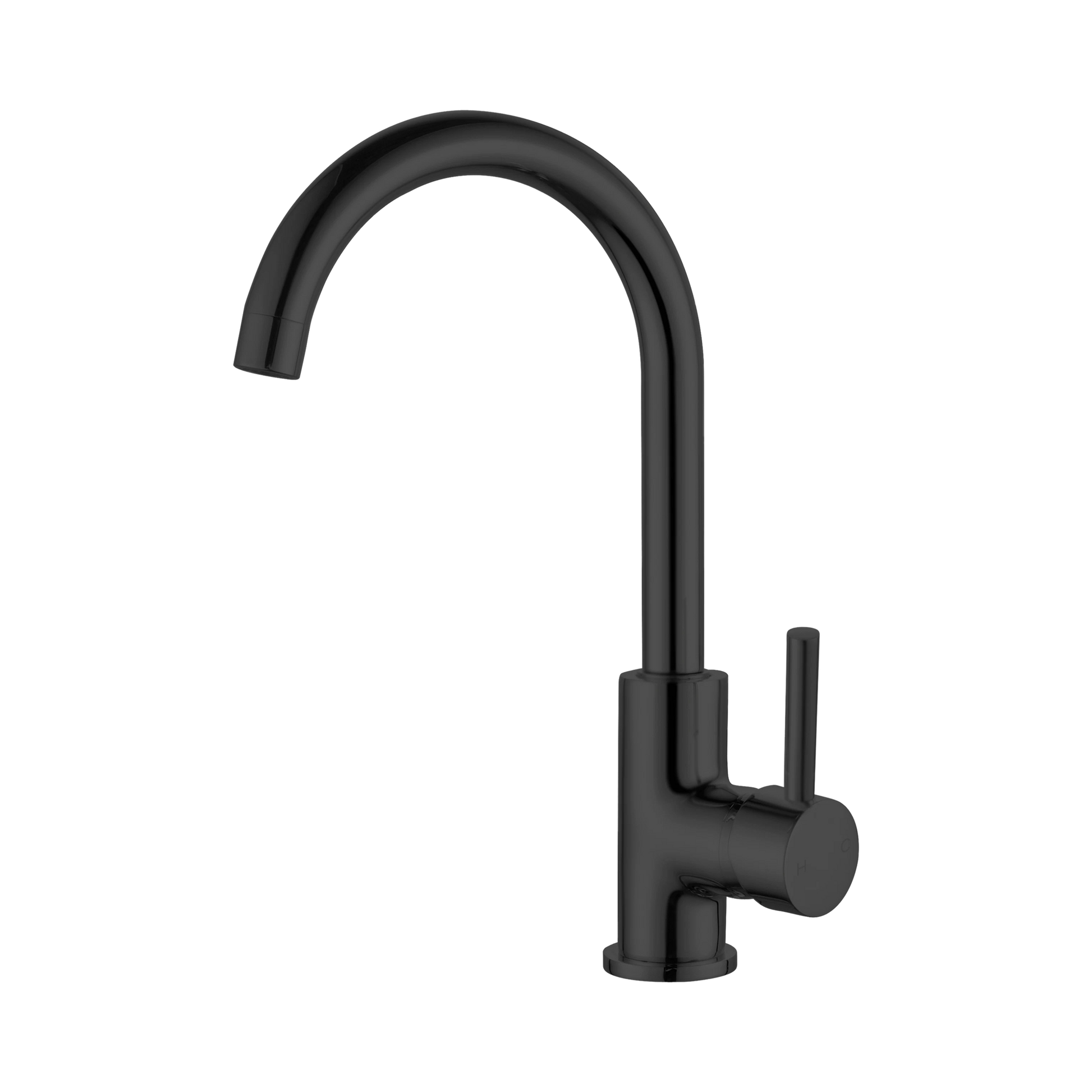 Nero Dolce Kitchen Mixer Gooseneck, Matte Black