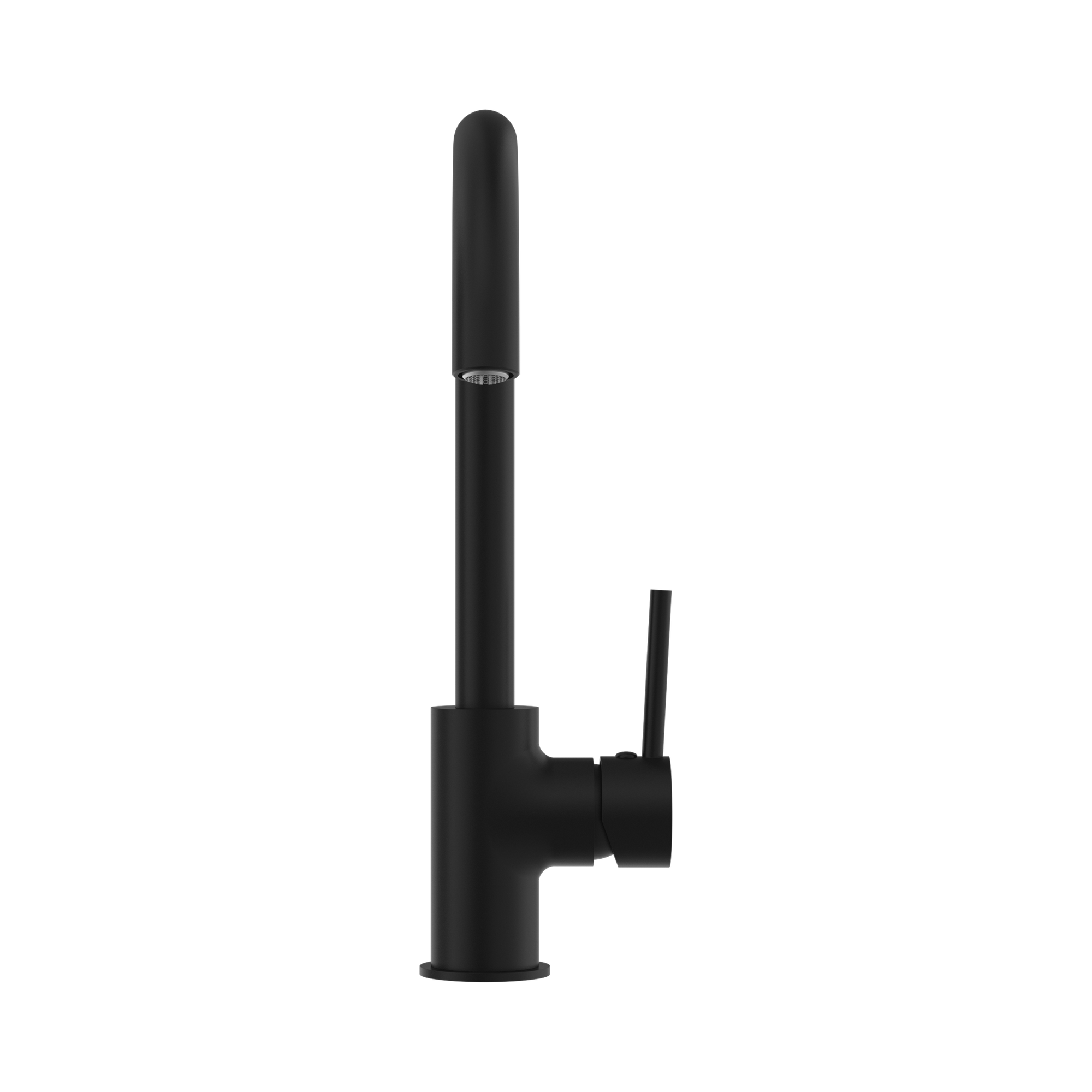 Nero Dolce Kitchen Mixer Gooseneck, Matte Black