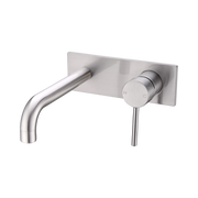 Nero Dolce Wall Mixer Set, Brushed Nickel