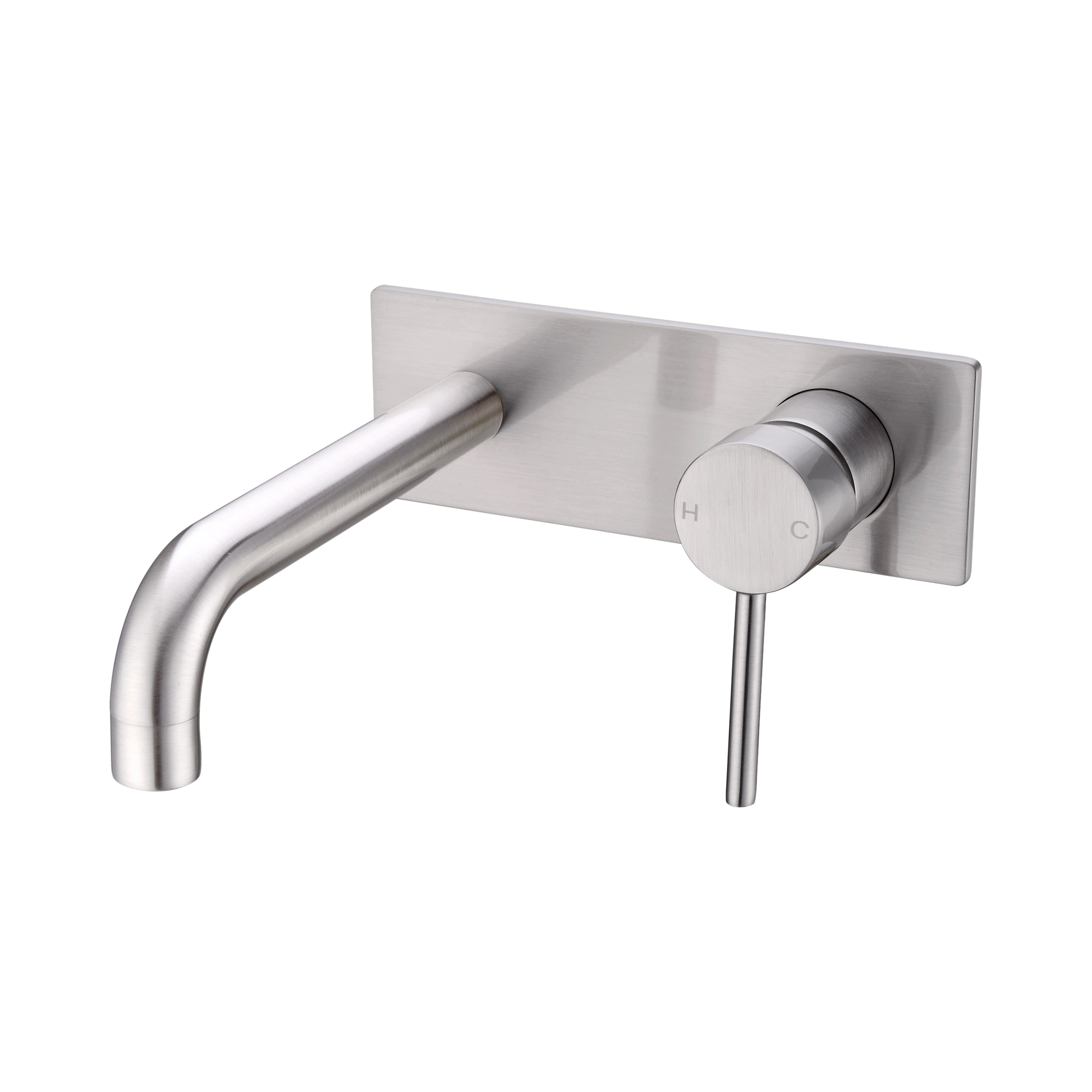 Nero Dolce Wall Mixer Set, Brushed Nickel
