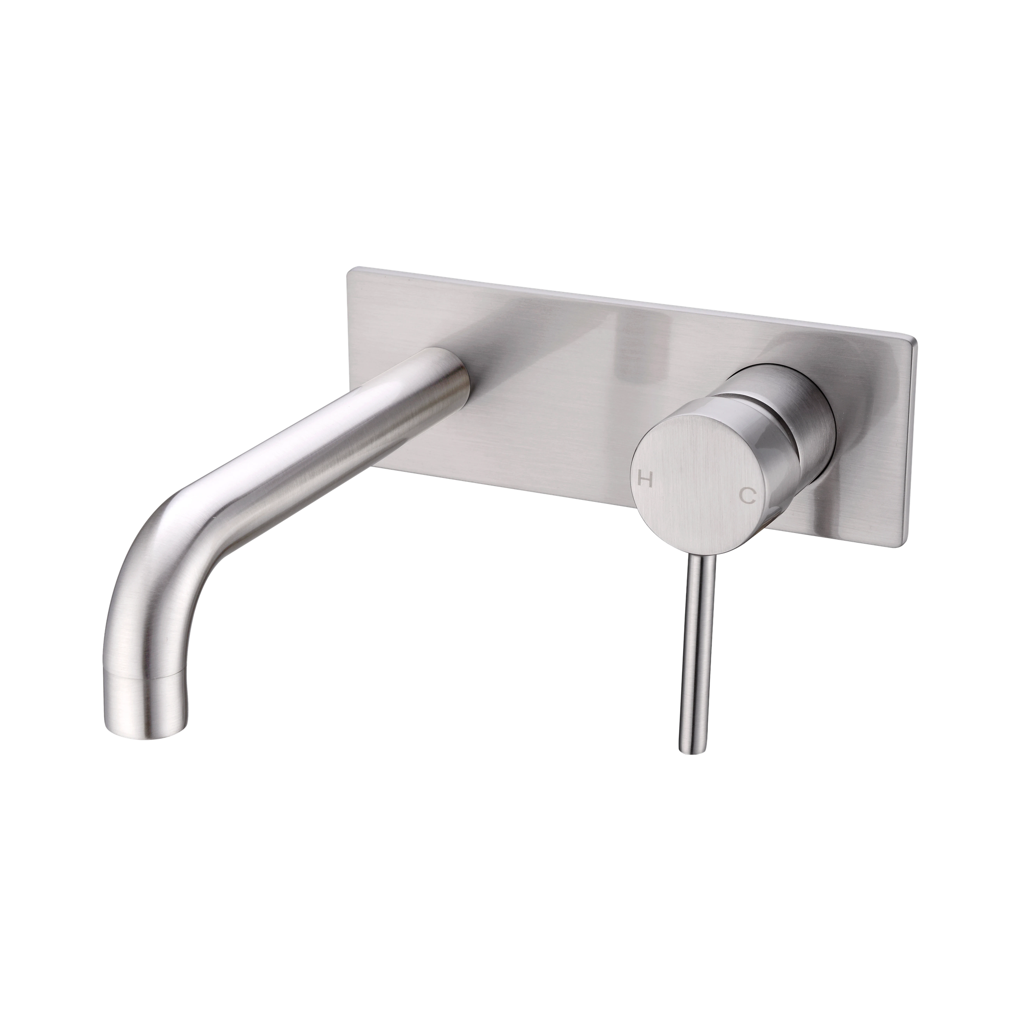 Nero Dolce Wall Mixer Set, Brushed Nickel