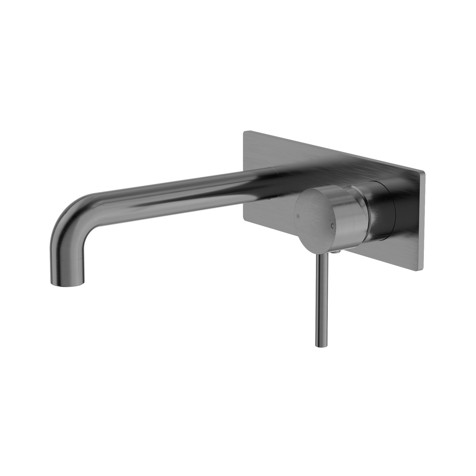 Nero Dolce Wall Mixer Set, Gun Metal