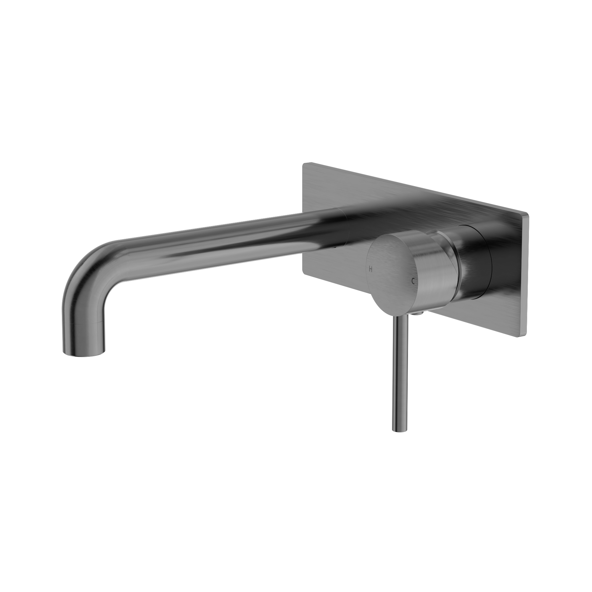 Nero Dolce Wall Mixer Set, Gun Metal