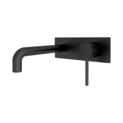Nero Dolce Wall Mixer Set, Matte Black