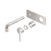 Nero Dolce Wall Mixer Set Trim Kits Only, Brushed Nickel