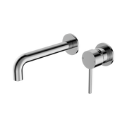 Nero Dolce Wall Mixer Set Separate Back Plate, Chrome