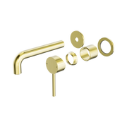 Nero Dolce Wall Mixer Set Separate Back Plate Trim Kits Only, Brushed Gold