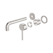 Nero Dolce Wall Mixer Set Separate Back Plate Trim Kits Only, Brushed Nickel