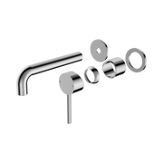 Nero Dolce Wall Mixer Set Separate Back Plate Trim Kits Only, Chrome