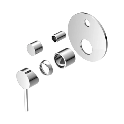 Nero Dolce Shower Mixer With Diverter Trim Kits Only, Chrome