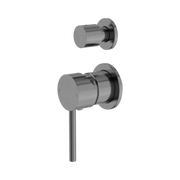 Nero Dolce Diverter Mixer Separate Back Plate, Gun Metal